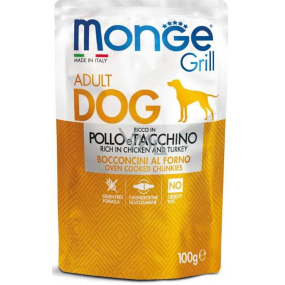 Monge Dog Grill Huhn, Truthahn Beutel 100 g