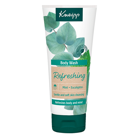 Kneipp Cooling ätherisches Öl aus Minze und Eukalyptus Duschgel 200 ml