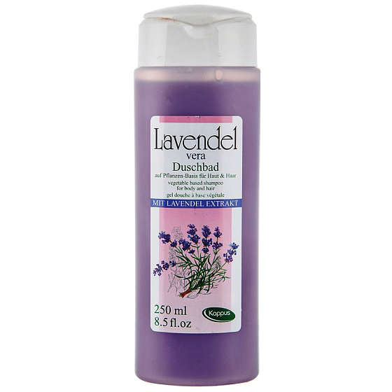 Kappus Lavendel natürliches beruhigendes und entspannendes Duschgel 250 ml