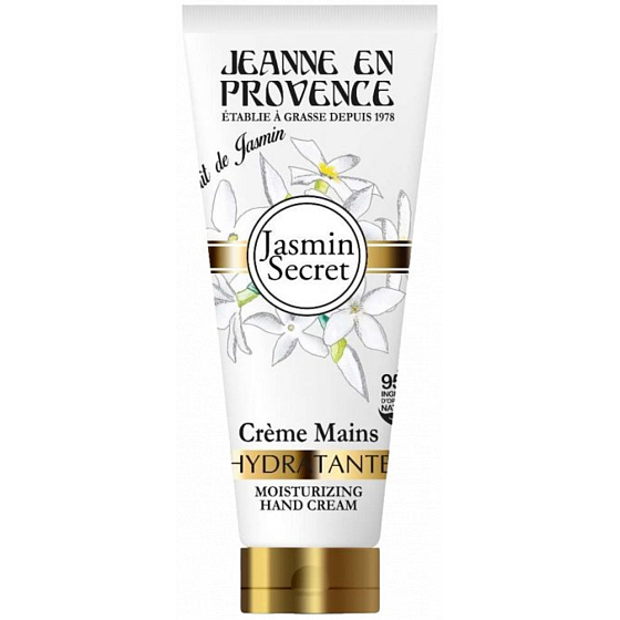 Jeanne en Provence Jasmin Geheimnis - Secrets of Jasmine feuchtigkeitsspendende pflegende Handcreme 75 ml