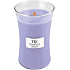 WoodWick Lavender Spa - Duftkerze Lavendel Spa mit Holzdocht und Deckel Glas groß 609,5 g