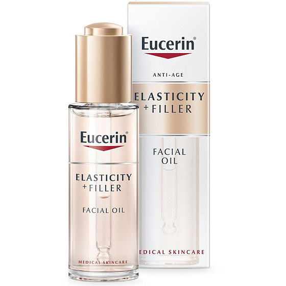 Eucerin Anti-Age Elasticity + Filler Nourishing Skin Oil Serum für reife Haut 30 ml