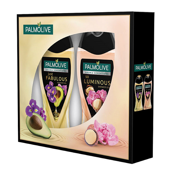 Palmolive Aroma Luminous + Fabulous Duschgel 2 x 250 ml Kosmetikset