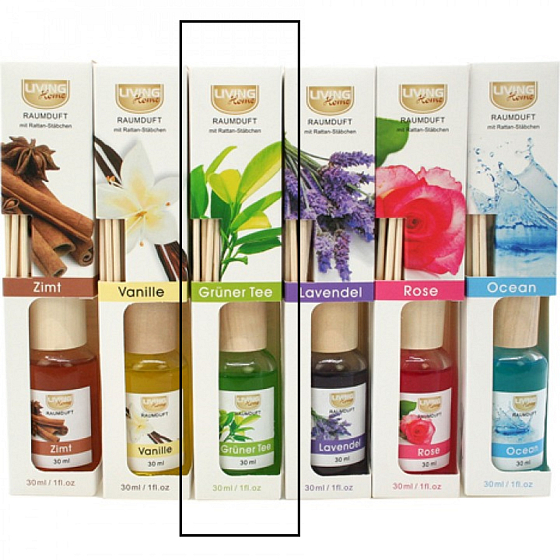 Living Home Room Duft Grüner Tee - Grüntee Diffusor 30 ml
