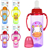Erste Schritte Jungle 0+ Babyflasche mit Zebra Griffen 250 ml