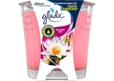 Glade Relaxing Zen - Japanische Garten-Duftkerze mit einer Brenndauer von bis zu 32 Stunden 129 g