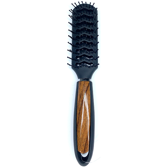 Haarkammquadrat 23 x 4,5 cm schwarz 40270