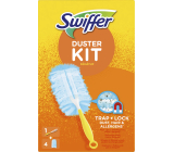 Swiffer Set mit Stiel + Staubtuch, 4 Stück