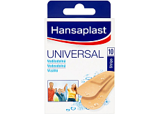 Hansaplast Universal wasserdichte Pflaster, 10 St.
