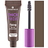Essence Thick & Wow! augenbrauen-Mascara mit Fasern 02 Aschbraun 6 ml
