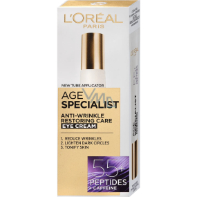 Loreal Paris Age Specialist Anti-Falten Augencreme für die Haut 55+ 15 ml
