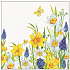 Papierservietten 3 Lagen 33 x 33 cm 20 Stück Narzissen