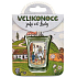 Nekupto Glas Schnapsglas Lada Ostern - carolers 40 ml