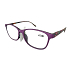 Berkeley Lesebrille Dioptrien +2 Kunststoff lila, farbige Seitenrahmen 1 Stück MC2193