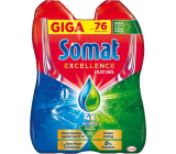 Somat Excellence Duo Gel für Geschirrspüler, 2× 684 ml, 76 Waschungen