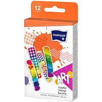 Matopat Art bunte Pflaster 19 x 76 mm 12 Stück