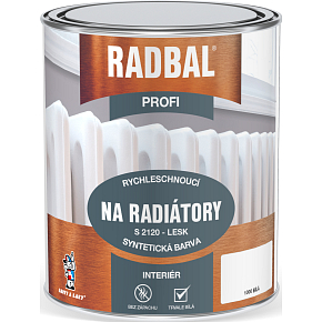 Radbal Profi S2120 spezielle Farbe für Heizkörper, 1000 weiß, 600 ml