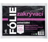 Baltool univerzální zakrývací fólie 7 µ, 20 m², 4 x 5 m 1 kus