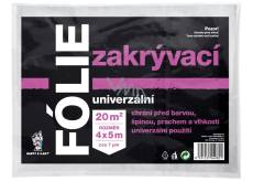 Baltool univerzální zakrývací fólie 7 µ, 20 m², 4 x 5 m 1 kus