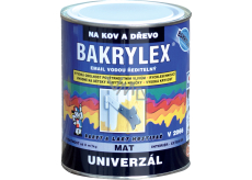 Bakrylex Universal matt V2066 Farbe für Holz und Metall 0199 schwarz, 700 g