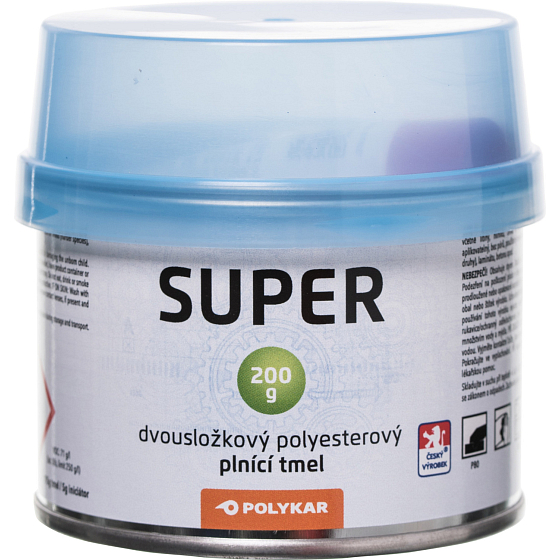 Polykar Super zweikomponentiger Polyester-Spachtel, 200 g