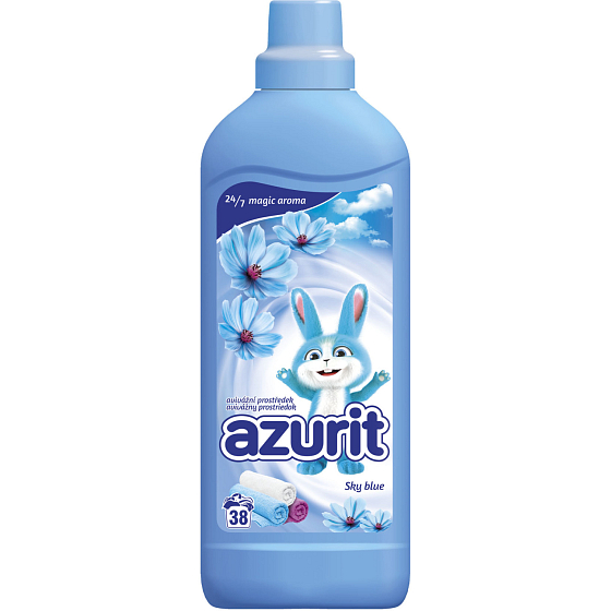 Azurit Weichspüler Sky Blue, 38 Wäschen, 836 ml