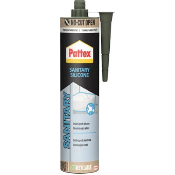 PATTEX Sanitärsilikon, transparent, 280 ml