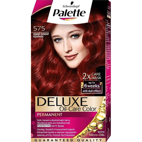Schwarzkopf Palette Deluxe Haarfarbe 575 Feuriges Rot 115 ml