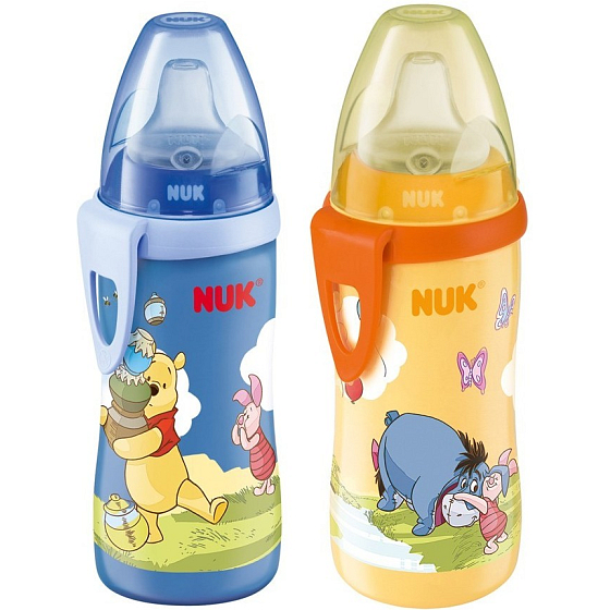 Nuk Disney Active Cup Silikontrinker 12+ Monate Plastikflasche 300 ml