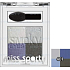 Miss Sports Studio Farbe Smoky Quattro Lidschatten 401 Blue Eyes 2,2 g