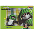 EP Line Puzzle Maulwurf und Panda mit Wassermelone 24 Teile, empfohlen ab 4 Jahren