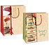Ditipo Geschenk Papiertüte 18 x 10 x 22,7 cm beige Autos, Buch, Schreibmaschine, Rosen