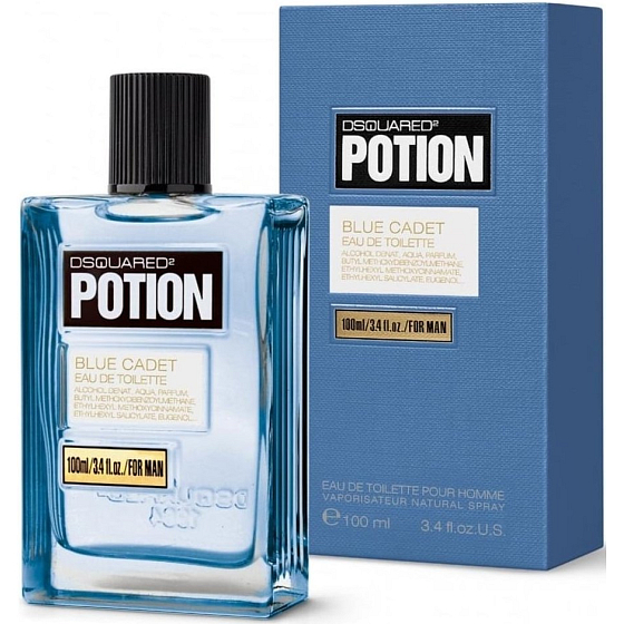 Dsquared2 Potion Blue Cadet Eau de Toilette für Männer 100 ml