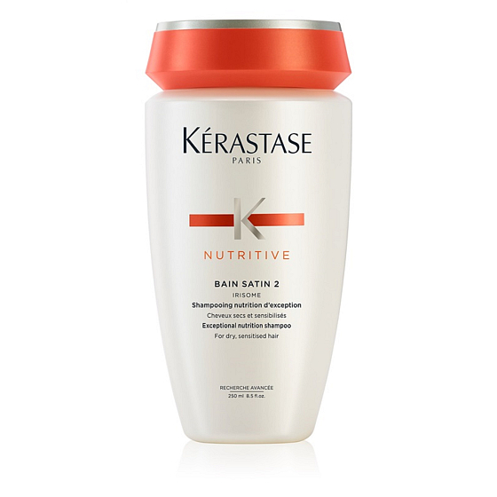Kérastase Nutritive Bain Satin 2 Irisome Shampoo für trockenes und empfindliches Haar 250 ml