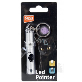 Karlie Flamingo Laser Beam Pointer mit 8cm Maus Spielzeug Katzenmotiv