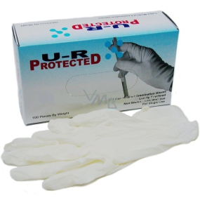 ProtecteD UR Nitrile staubfreie Einweghandschuhe Größe M Box 100 Stück