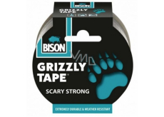 Bison Grizzly Tape Reparaturklebeband silber, Bandbreite: 50 mm mit einer Länge von 10 m
