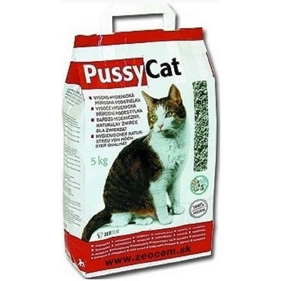 Pussy Cat natürliche Mineralbettwäsche für Katzen und andere Haustiere 5 kg Beutel