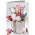 Nekupto Geburtstagskarte Blumen zum Glück 115 x 170 mm 3614 J.