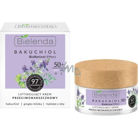 Bielenda Bakuchiol BioRetinol Effect 50+ Lifting Anti-Falten-Creme Tag / Nacht 50 ml