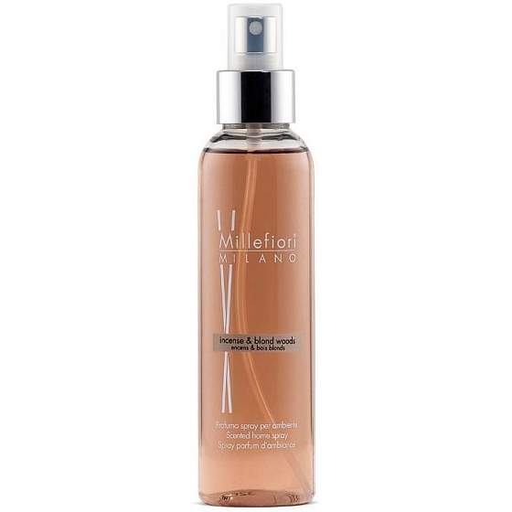 Millefiori Milano Natural Weihrauch & Blond Woods - Weihrauch und White Woods Home Spray 150 ml