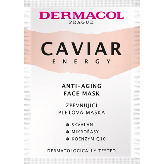 Dermacol Caviar Energy Gesichtsmaske straffende Gesichtsmaske 2 x 8 ml