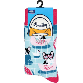 Albi Bunte Socken Universalgröße Bulldogs 1 Paar Albi Bunte Socken Universalgröße Bulldogs 1 Paar