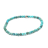 Türkisarmband elastisch Naturstein, Kugel 4 mm / 16 - 17 cm, Borstenstein, Talisman der Reisenden und Tierfreunde