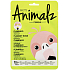 MasqueBar Pretty Animalz Flamingo Textile Hydratisierende Anti-Perfektions-Gesichtsmaske 21 ml