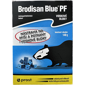 Brodisan Blue PF Wachsmittel gegen Nagetiere, 140 g