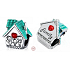 Charme Sterling Silber 925 Haus wo die Liebe wohnt, Perle am Armband Familie