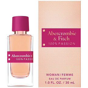 Abercrombie + Fitch 100% Passion Eau de Parfum für Frauen 30 ml