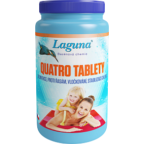 Laguna Quatro Tabletten multifunktionale Poolchemie, 1 kg