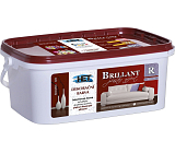 Het Brillant R vollständig mit Sägemehl gefüllt Struktur gemäß Walze, dekorative Dispersions-Innenfarbe, 5 kg